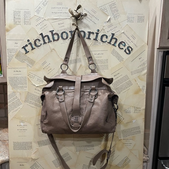 Free People Minas Messenger Bag We The Free Pockets Adjustable Shoulder Strap - Picture 7 of 7